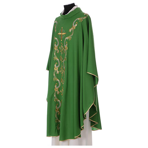 Wool chasuble with silver and gold decorations Gamma 5
