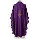 Chasuble with Chi-Rho, Alfa and Omega, 100% polyester Gamma s4
