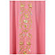 Pink chasuble with golden decorations, 100% wool Gamma s4
