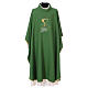 Chasuble with chalice and grapes, 100% polyester s3