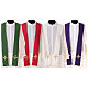 Chasuble with chalice, grapes and IHS host, 100% polyester s8