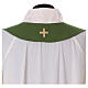 Chasuble with fish and cross, polyester wool s9
