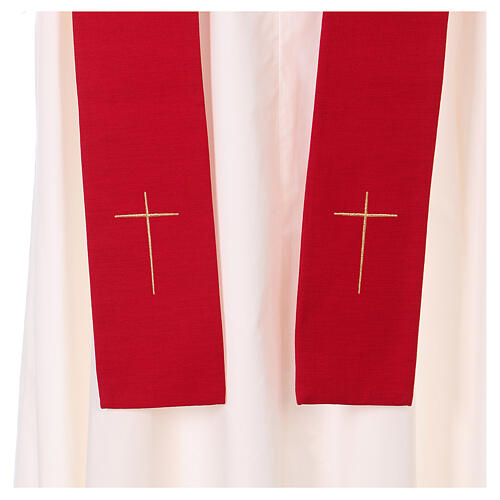 Chasuble with Holy Spirit symbol, 100% polyester 6