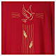 Chasuble with Holy Spirit symbol, 100% polyester s2