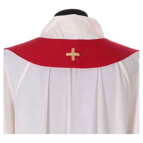 Chasuble with Holy Spirit symbol, in polyester 7