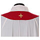 Chasuble with dove and Holy Spirit flame in polyester s8