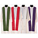 Wool and polyester chasuble with cross and spike image s11