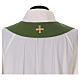 Wool and polyester chasuble with cross and spike image s12