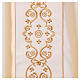 Marian chasuble with gold and light blue decoration s4