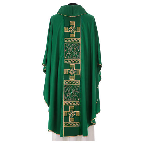 Polyester chasuble with cross and stones, Limited Edition 8