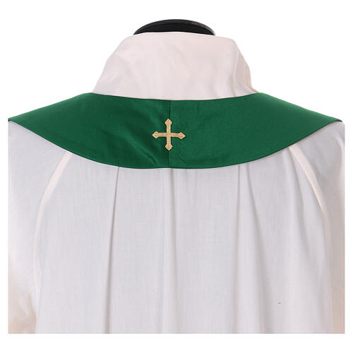 Polyester chasuble with cross and stones, Limited Edition 12