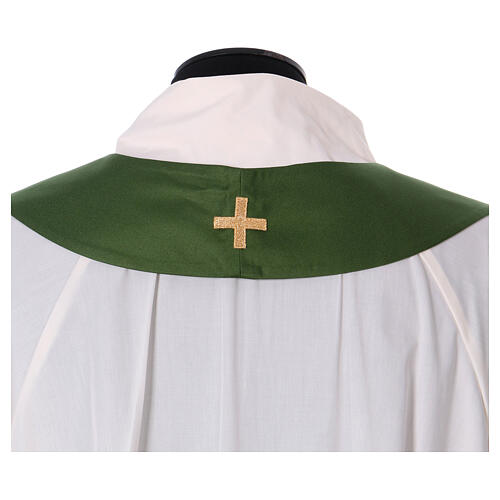 Chasuble 100% polyester with spikes and golden decorations 12
