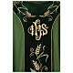 Chasuble 100% polyester with spikes and golden decorations s2