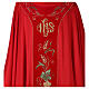 Chasuble 100% polyester with spikes and golden decorations s4