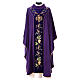 Chasuble 100% polyester with spikes and golden decorations s7