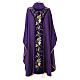 Chasuble 100% polyester with spikes and golden decorations s9