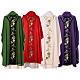 Chasuble 100% polyester with spikes and golden decorations s10