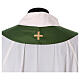 Chasuble 100% polyester with spikes and golden decorations s12