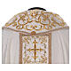Chasuble with golden crosses on orphrey, 64% acetate 36% viscose Gamma s5