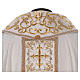 Chasuble with golden crosses on orphrey, 64% acetate 36% viscose Gamma s10