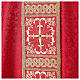 Chasuble bande centrale avec croix or 64% acétate 36% viscose Gamma s7