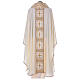Chasuble with gold cross and stole, 64% acetate 36% viscose Gamma s6