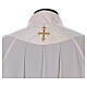 Chasuble with gold cross and stole, 64% acetate 36% viscose Gamma s9