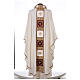 Chasuble tableau with strass in acetate and viscose Gamma s13