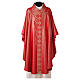 Chasuble 100% polyester, cross with stones s5
