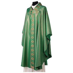 Chasuble croix décorée de pierres 100% polyester s3