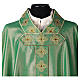 Chasuble croix décorée de pierres 100% polyester s2