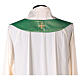 Chasuble with crosses stone decorated 100% polyester s16