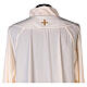Marian chasuble ivory with golden lilies Mary monogram s7
