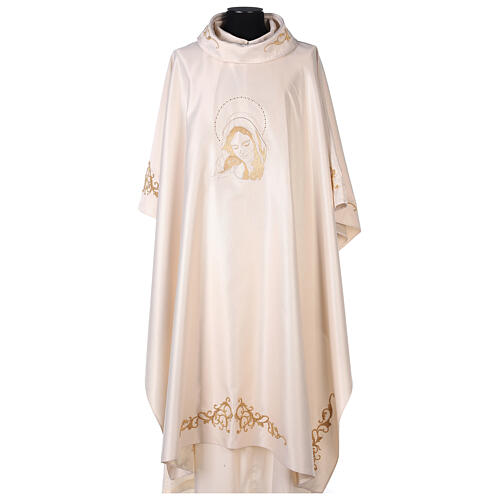 Marian chasuble, Virgin with Child, stones 1