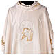 Marian chasuble, Virgin with Child, stones s2