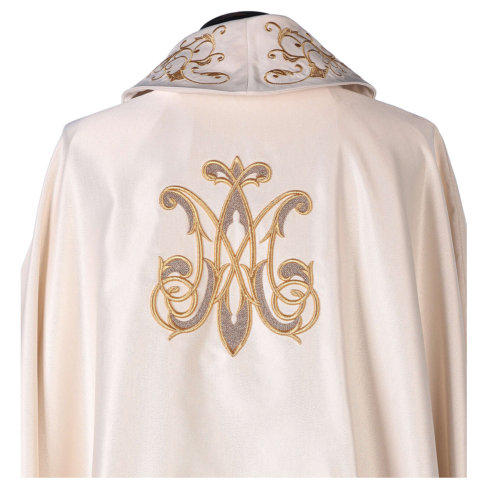 Marian chasuble with Mary and Child stones | online sales on HOLYART.com