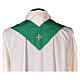 Chasuble 100% polyester 4 couleurs IHS croix rayons REDUCTION s12