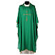 Ultralight Chasuble 100% polyester 4 colors IHS cross rays OFFER s3