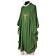 "Superlight" polyester chasuble with Tau embroidery s8