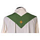 Chasuble polyester super léger broderie Tau 4 couleurs s11