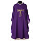 Chasuble in super-light polyester with embroidered Tau 4 colors s7