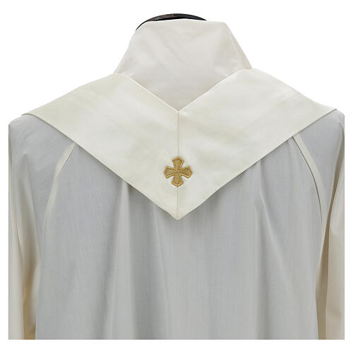 Ivory chasuble with Our Lady of Fatima 9