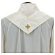 Ivory chasuble with Our Lady of Fatima s9
