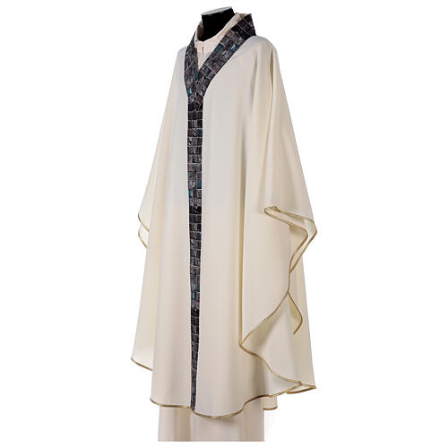 Kasel mit Sublimationsdruck und V-Ausschnitt, Polyester 4