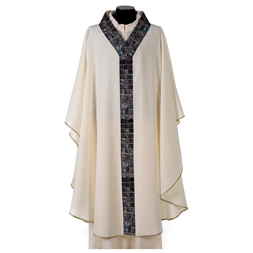 Chasuble with V-neck, 100% polyester, sublimation printing 1
