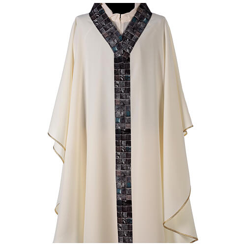 Chasuble with V-neck, 100% polyester, sublimation printing 2