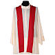 Set of 4 Chasubles 4 colours, IHS cross rays SPECIAL PRICE s8