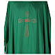 Set 4 chasubles polyester 4 couleurs IHS croix rayons PROMO s2