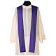 Set 4 chasubles polyester 4 couleurs IHS croix rayons PROMO s10