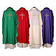 Set of 4 Chasubles 4 colours, cross SPECIAL PRICE s14